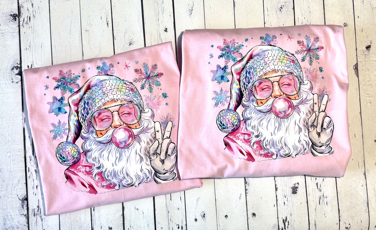 Santa Blowing Bubble