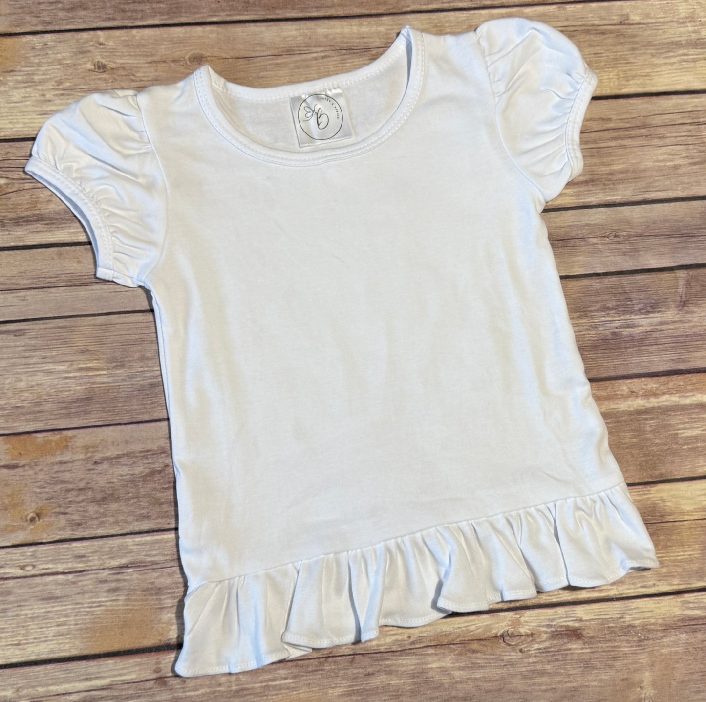 BLANK Girls Ruffle Shirt