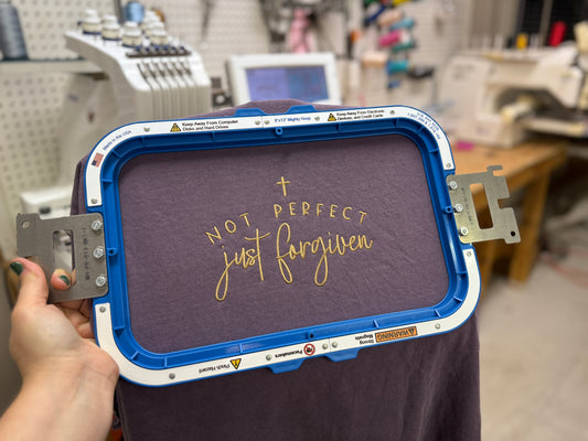 Not Prefect, Just Forgiven