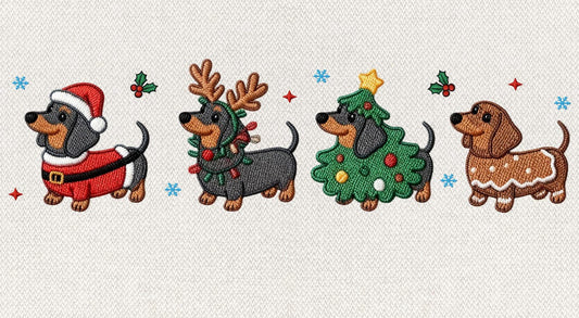 Dachshund Christmas