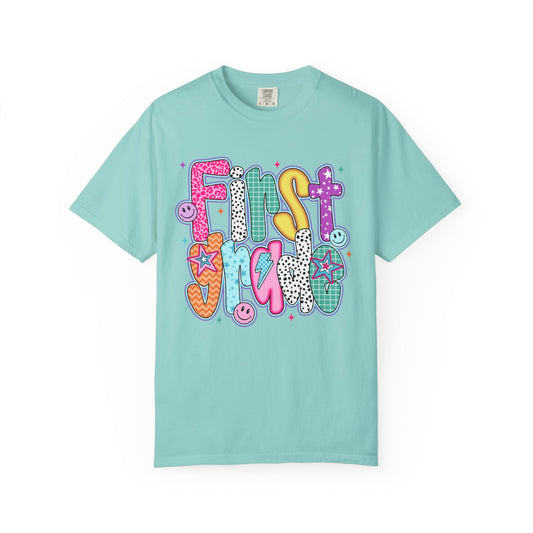 First Grade Adult Tee Back to School