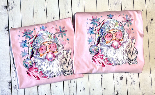 Santa Blowing Bubble